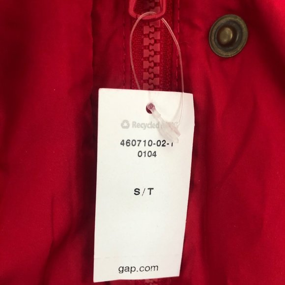 NWT Gap Down Parka Winter Jacket size Small Tall - Picture 9 of 10